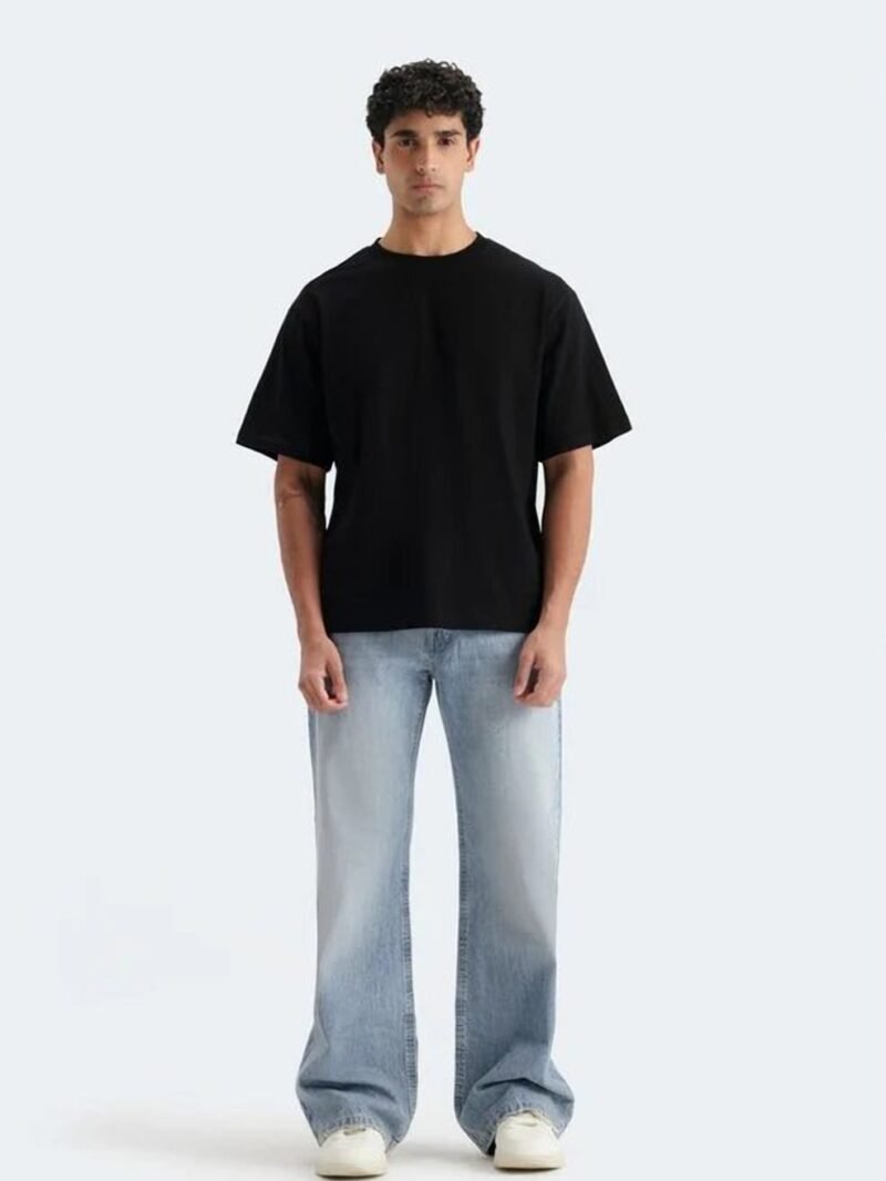 Oversized Heavyweight Tee – Black