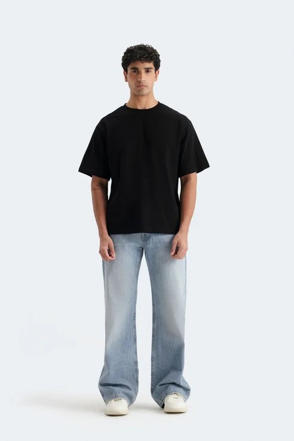 Oversized Heavyweight Tee – Black