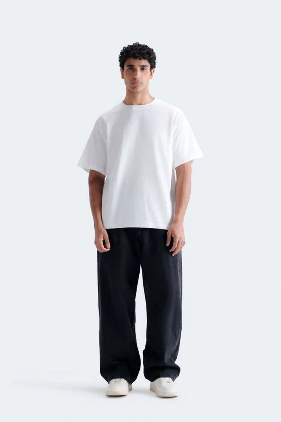 Oversized Heavyweight Tee – White