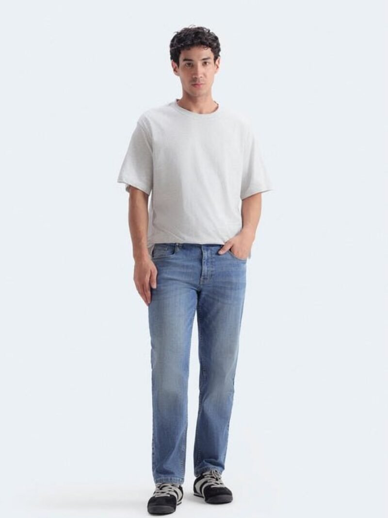 Relaxed Marl Tee – Heather Grey