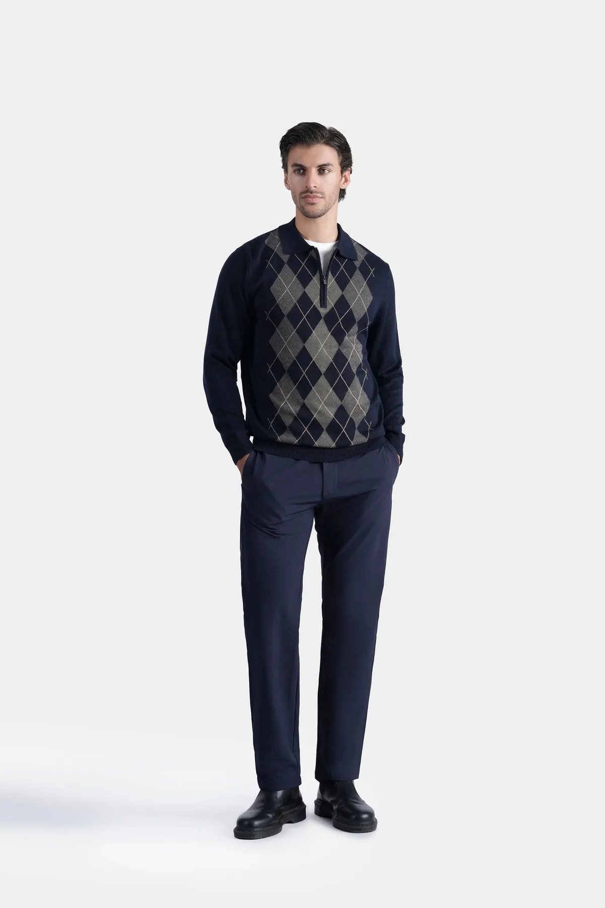 textured overshirt set sand